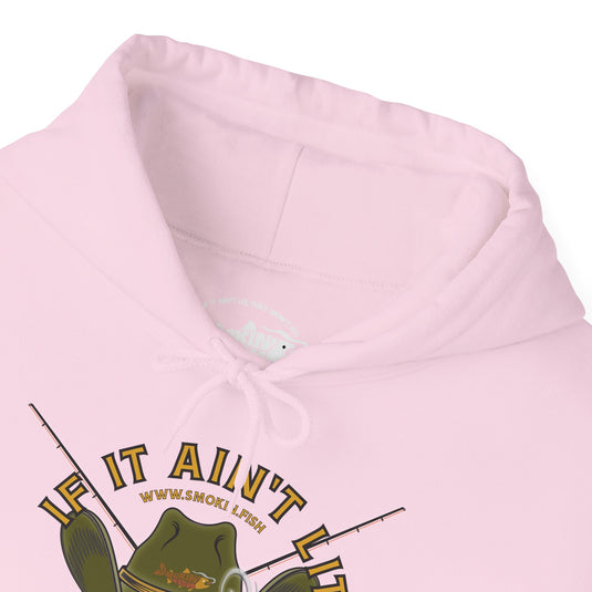 SMOKIN' Skull Mega-Fish Patriot Hoodie