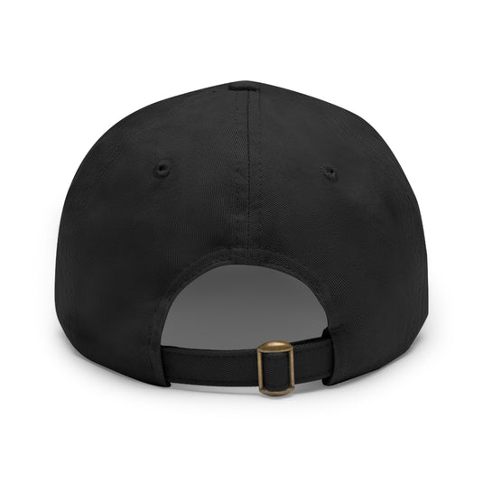 Smokin' Bonefish Leather Patch Cap