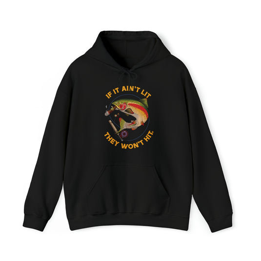 Smokin' Rainbow Trout Unisex Heavy Blend™ Hooded Sweatshirt