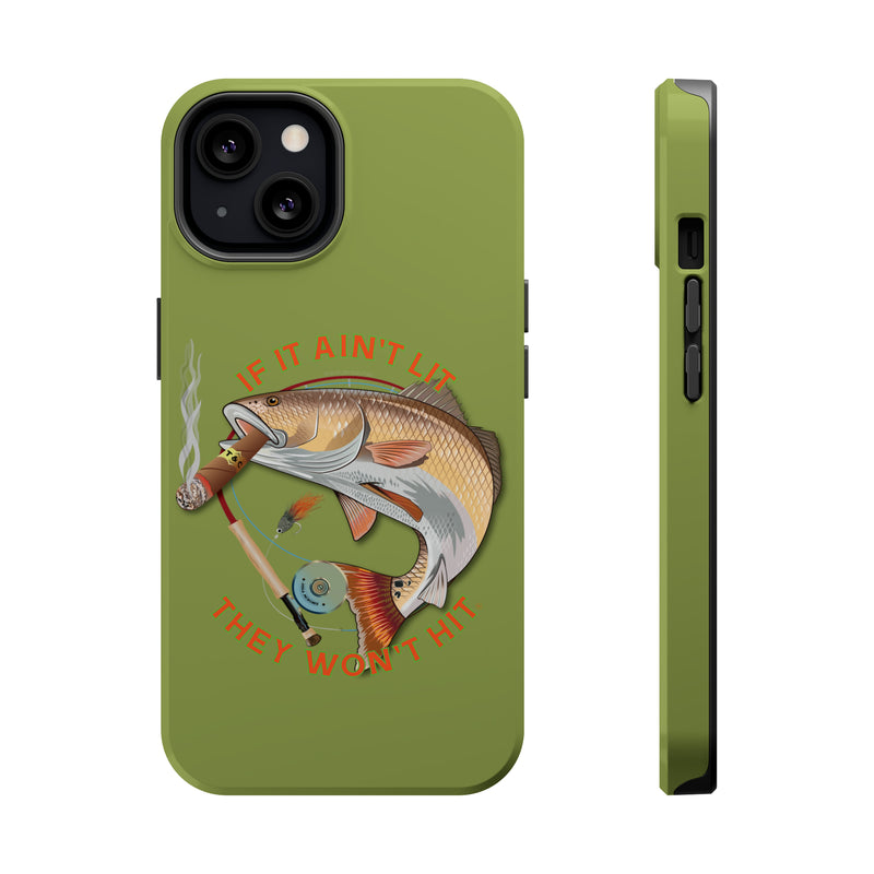 Load image into Gallery viewer, Smokin&#39; Redfish Rugged MagSafe iPhone Case
