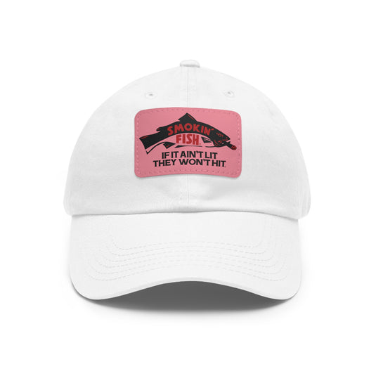 Smokin' Fish® Cap with Leather Patch
