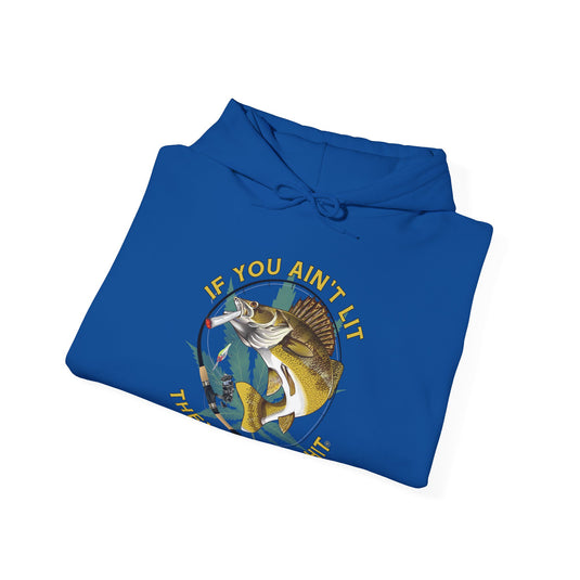 Doobie Walleye Hooded Sweatshirt