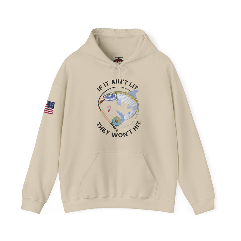 Load image into Gallery viewer, Smokin&#39; Bonefish Patriot Hoodie Sweatshirt
