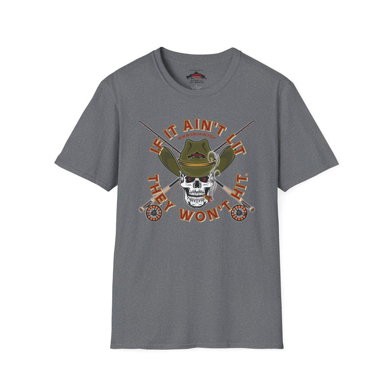 Load image into Gallery viewer, Smokin&#39; Skull Cigar T-Shirt
