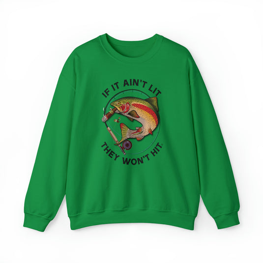 Smokin' Rainbow Trout Heavy Blend™ Crewneck Sweatshirt