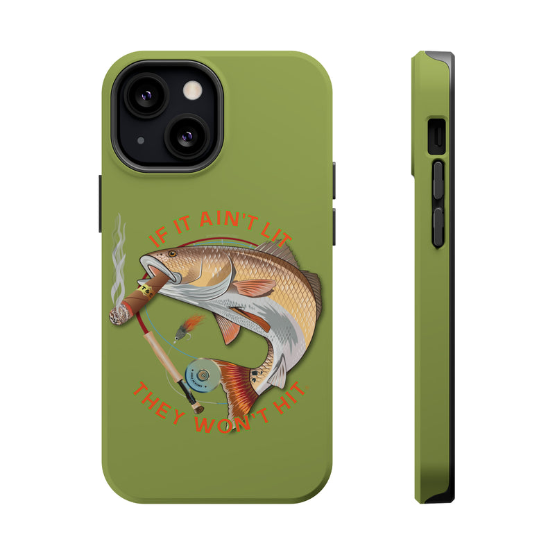 Load image into Gallery viewer, Smokin&#39; Redfish Rugged MagSafe iPhone Case
