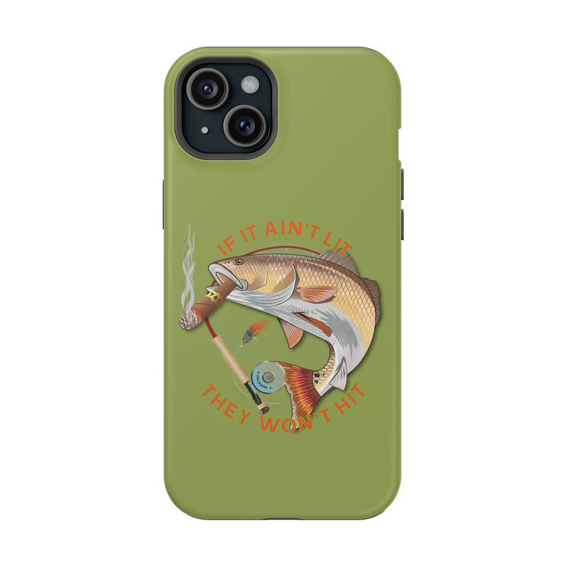 Load image into Gallery viewer, Smokin&#39; Redfish Rugged MagSafe iPhone Case
