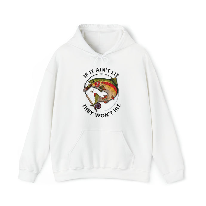 Smokin' Rainbow Trout Heavy Blend™ Hoodie Sweatshirt