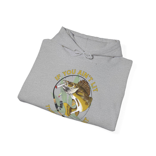 Doobie Walleye Hooded Sweatshirt
