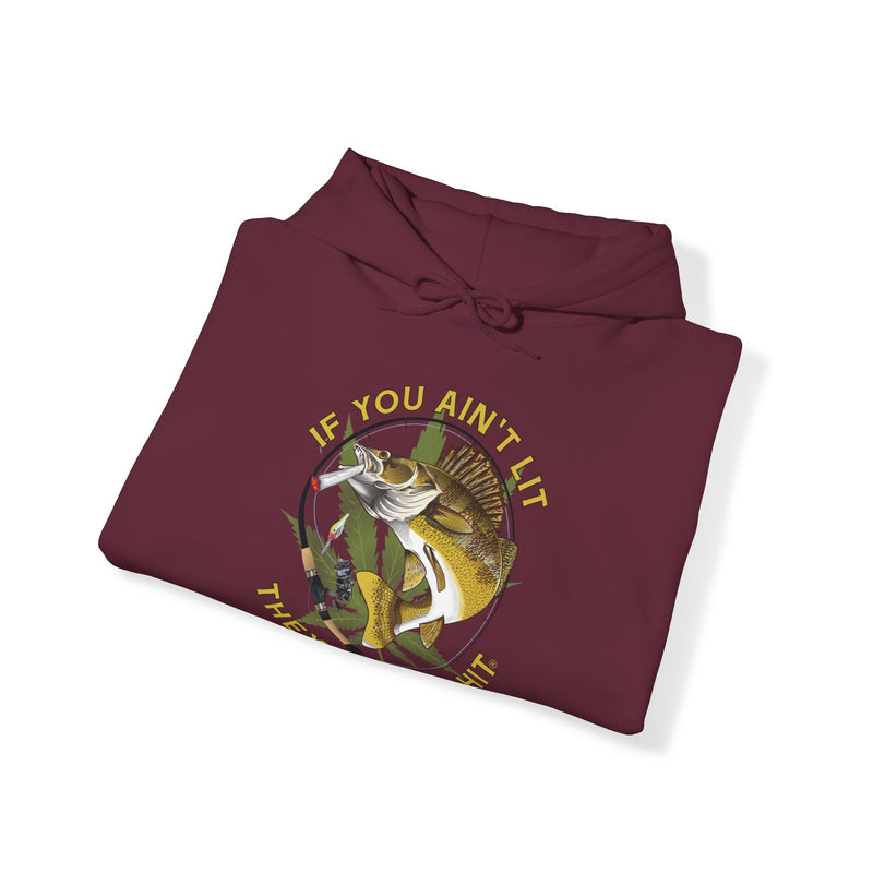 Load image into Gallery viewer, Doobie Walleye Heavy Blend™ Hooded Sweatshirt
