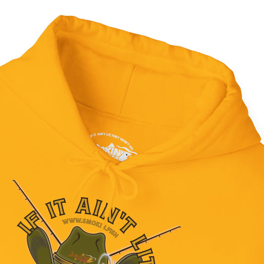 SMOKIN' Skull Mega-Fish Patriot Hoodie