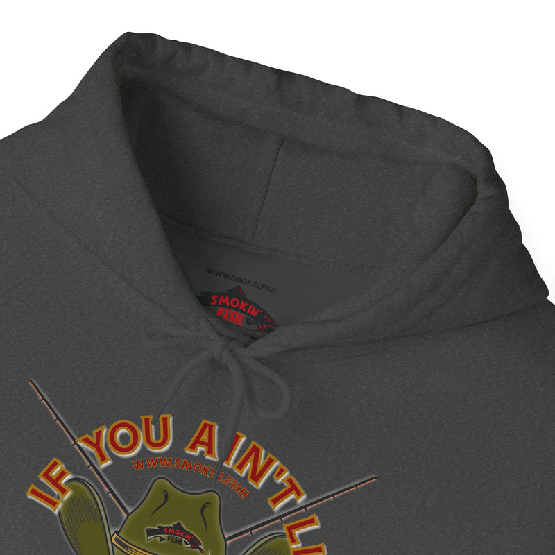 Load image into Gallery viewer, SMOKIN&#39; Doobie Cowboy Skull Americana Fly Rod Hoodie Sweatshirt
