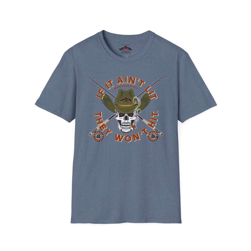 Load image into Gallery viewer, Smokin&#39; Skull Cigar T-Shirt

