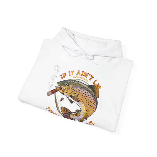 Smokin' Brown Trout Hooded Sweatshirt