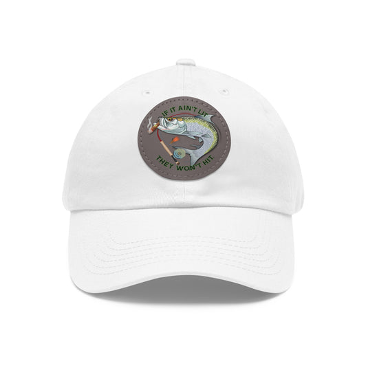 Smokin' Tarpon Cap with Leather Patch