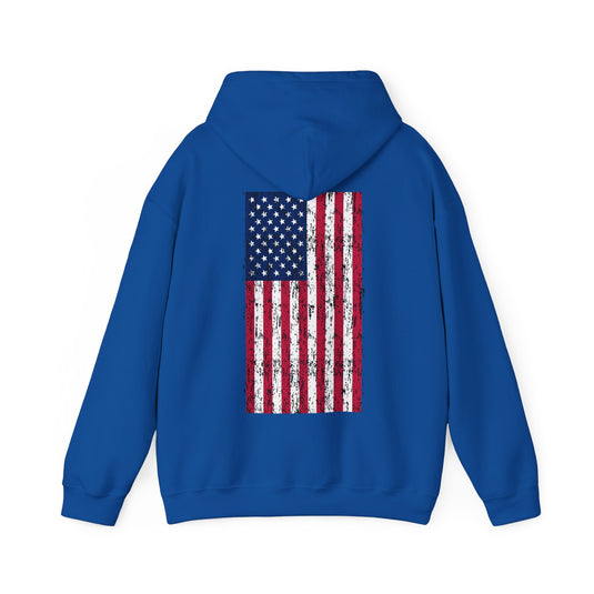 SMOKIN' Doobie Cowboy Skull Americana Fly Rod Hoodie Sweatshirt
