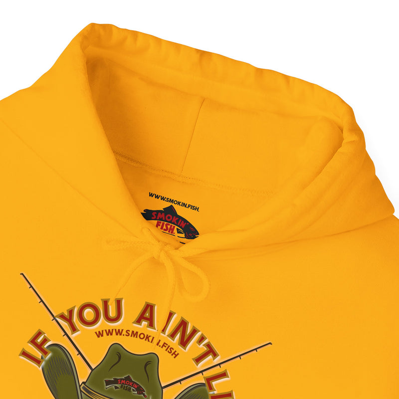 Load image into Gallery viewer, SMOKIN&#39; Doobie Cowboy Skull Americana Fly Rod Hoodie Sweatshirt
