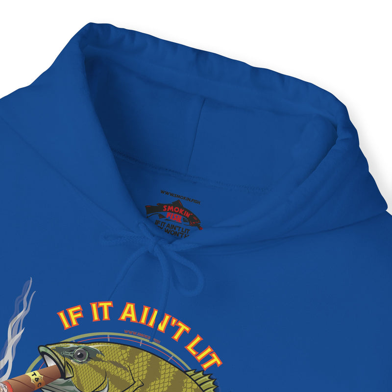 Load image into Gallery viewer, Smokin&#39; Bass on the Fly Patriot Hoodie Sweatshirt
