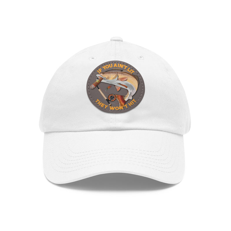 Load image into Gallery viewer, Smokin&#39; Redfish Cap with Leather Patch
