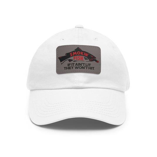 Smokin' Fish® Cap with Leather Patch