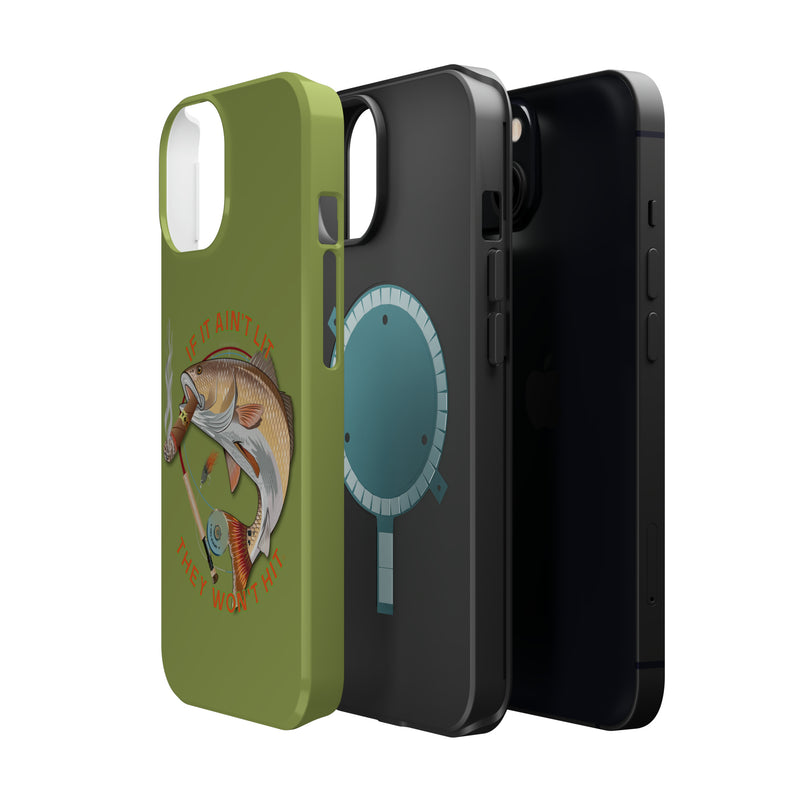 Load image into Gallery viewer, Smokin&#39; Redfish Rugged MagSafe iPhone Case
