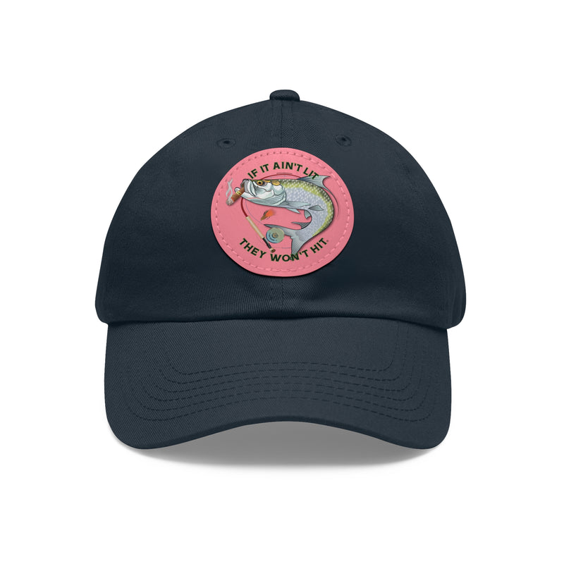 Load image into Gallery viewer, Smokin&#39; Tarpon Cap with Leather Patch
