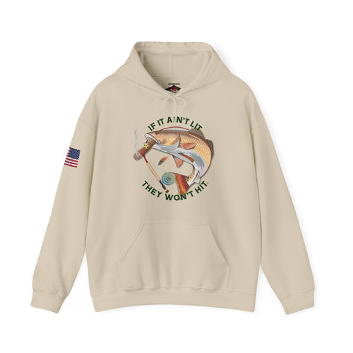 Smokin' Redfish Patriot Hooded Sweatshirt