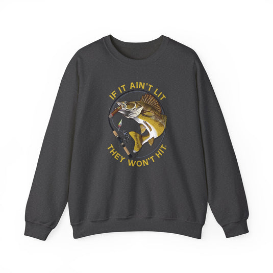 Smokin' Walleye Heavy Blend™ Crewneck Sweatshirt