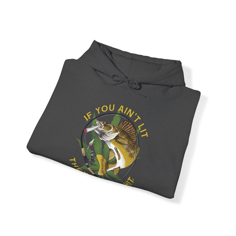 Load image into Gallery viewer, Doobie Walleye Heavy Blend™ Hooded Sweatshirt
