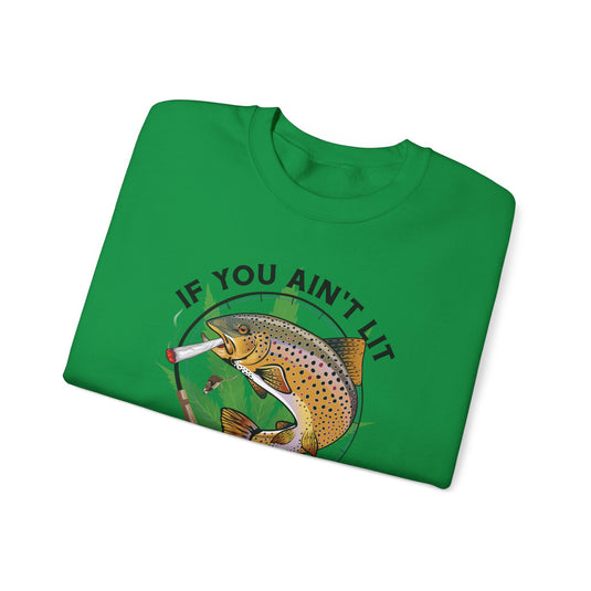 Doobie Brown Trout & Mouse Heavy Blend™ Crewneck Sweatshirt