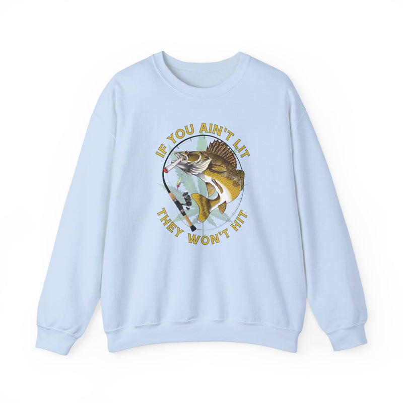 Load image into Gallery viewer, Doobie Walleye Heavy Blend™ Crewneck Sweatshirt
