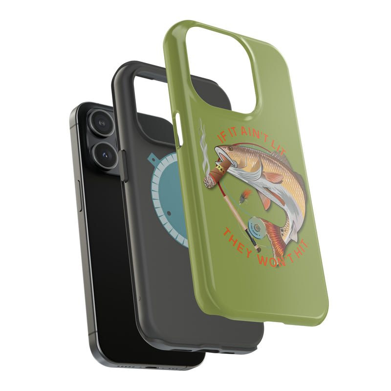 Load image into Gallery viewer, Smokin&#39; Redfish Rugged MagSafe iPhone Case
