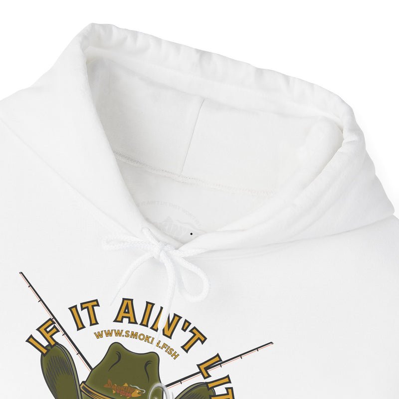 Load image into Gallery viewer, SMOKIN' Skull Mega-Fish Patriot Hoodie
