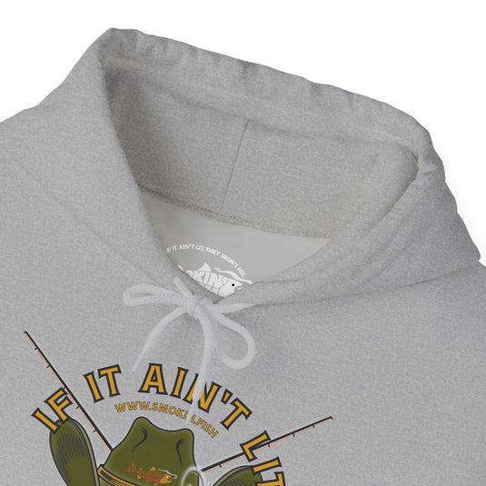 SMOKIN' Skull Mega-Fish Patriot Hoodie