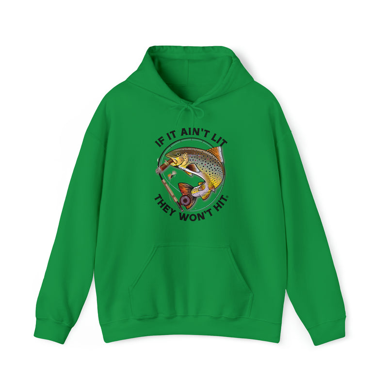 Load image into Gallery viewer, Smokin&#39; Brown Trout Heavy Blend™ Hoodie Sweatshirt
