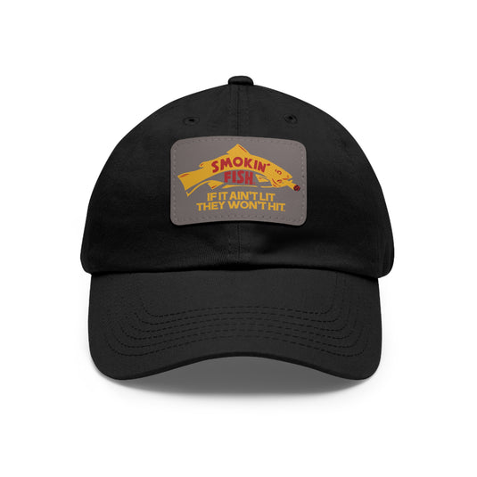 Smokin' Fish® Cap with Leather Patch