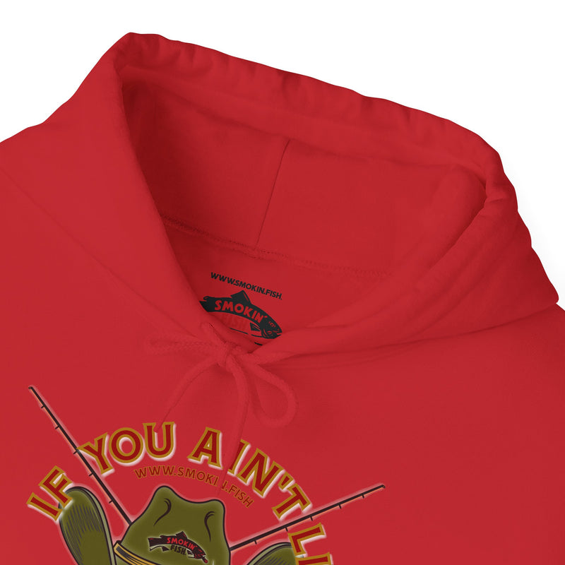 Load image into Gallery viewer, SMOKIN&#39; Doobie Cowboy Skull Americana Fly Rod Hoodie Sweatshirt

