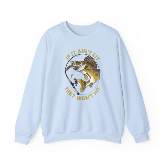 Smokin' Walleye Heavy Blend™ Crewneck Sweatshirt