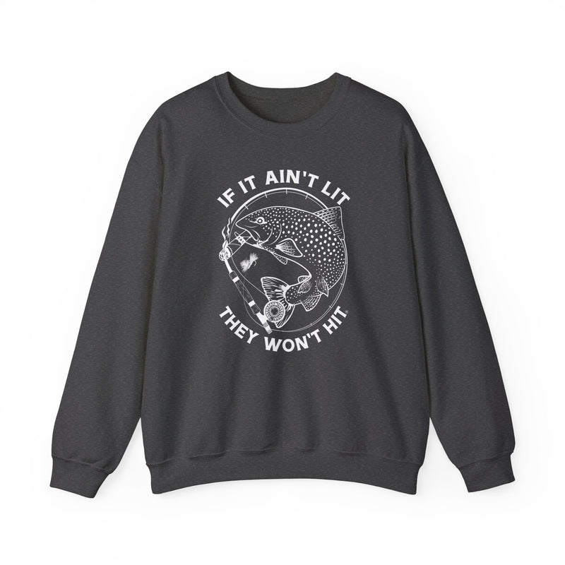 Load image into Gallery viewer, Smokin&#39; Brown Trout Heavy Blend™ Crewneck Sweatshirt
