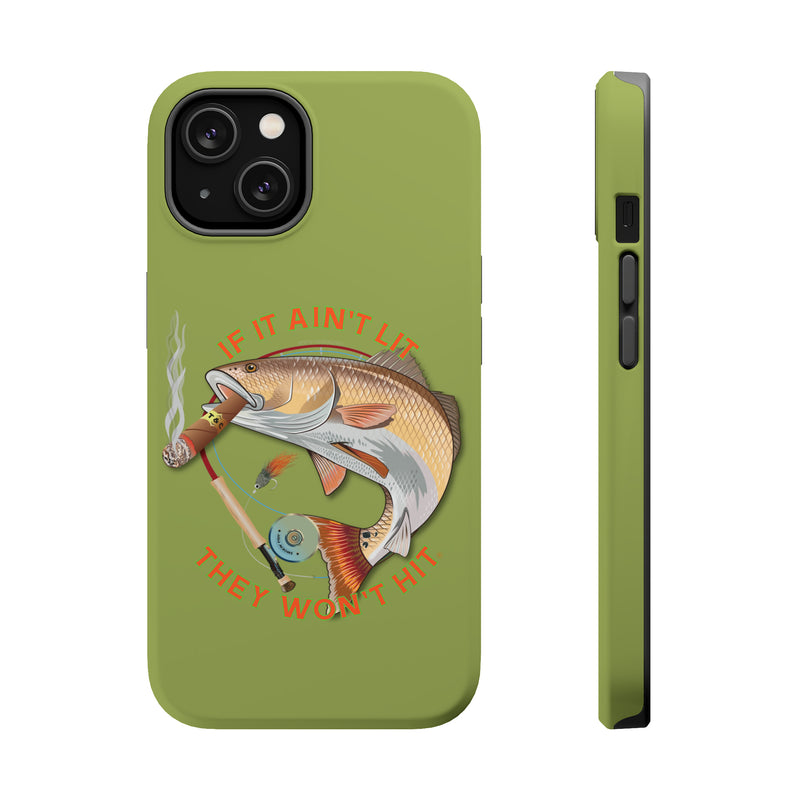 Load image into Gallery viewer, Smokin&#39; Redfish Rugged MagSafe iPhone Case
