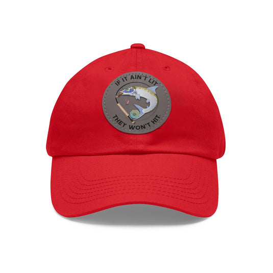 Smokin' Bonefish Cap with Leather Patch