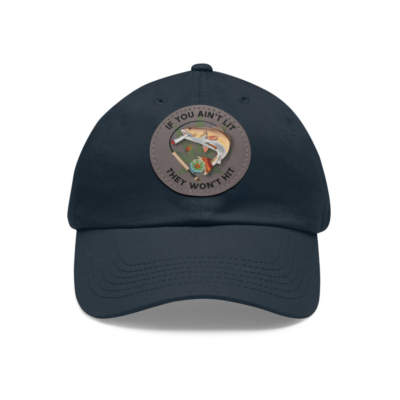 Load image into Gallery viewer, Doobie Redfish Cap with Leather Patch
