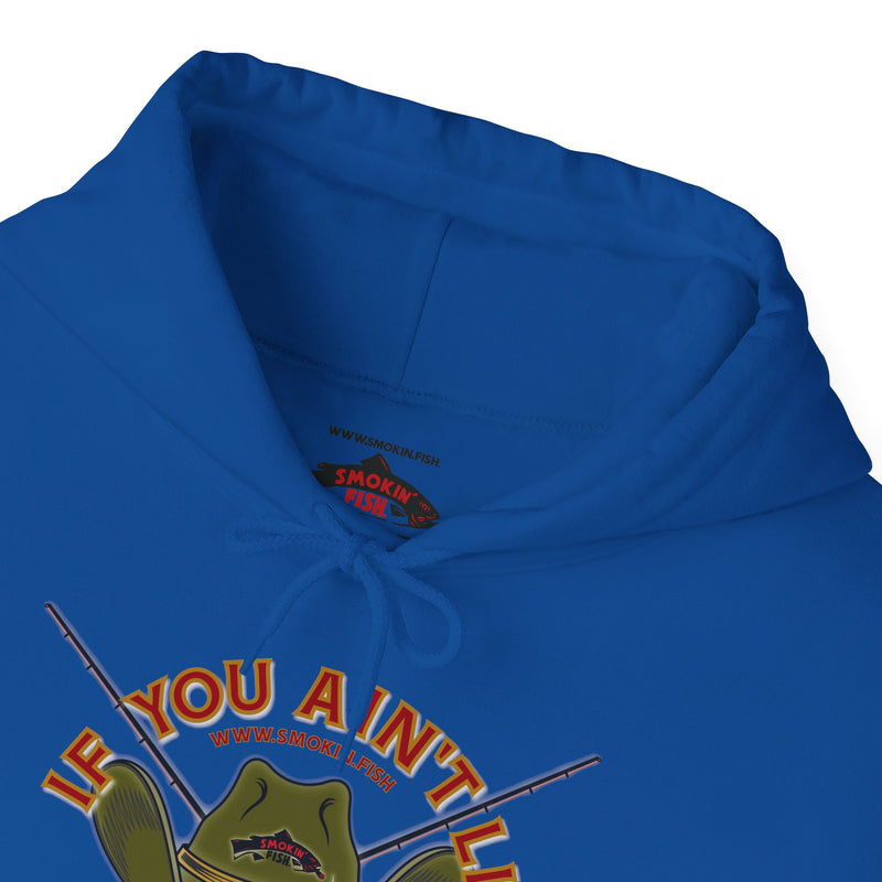 Load image into Gallery viewer, SMOKIN&#39; Doobie Cowboy Skull Americana Fly Rod Hoodie Sweatshirt

