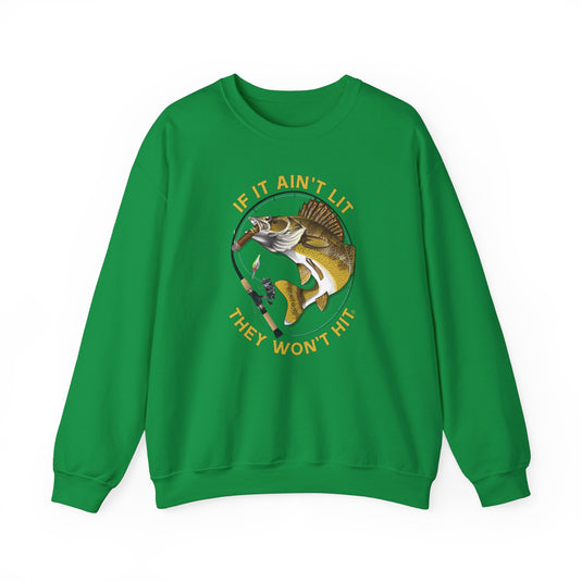 Smokin' Walleye Heavy Blend™ Crewneck Sweatshirt