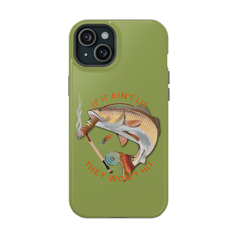 Load image into Gallery viewer, Smokin&#39; Redfish Rugged MagSafe iPhone Case
