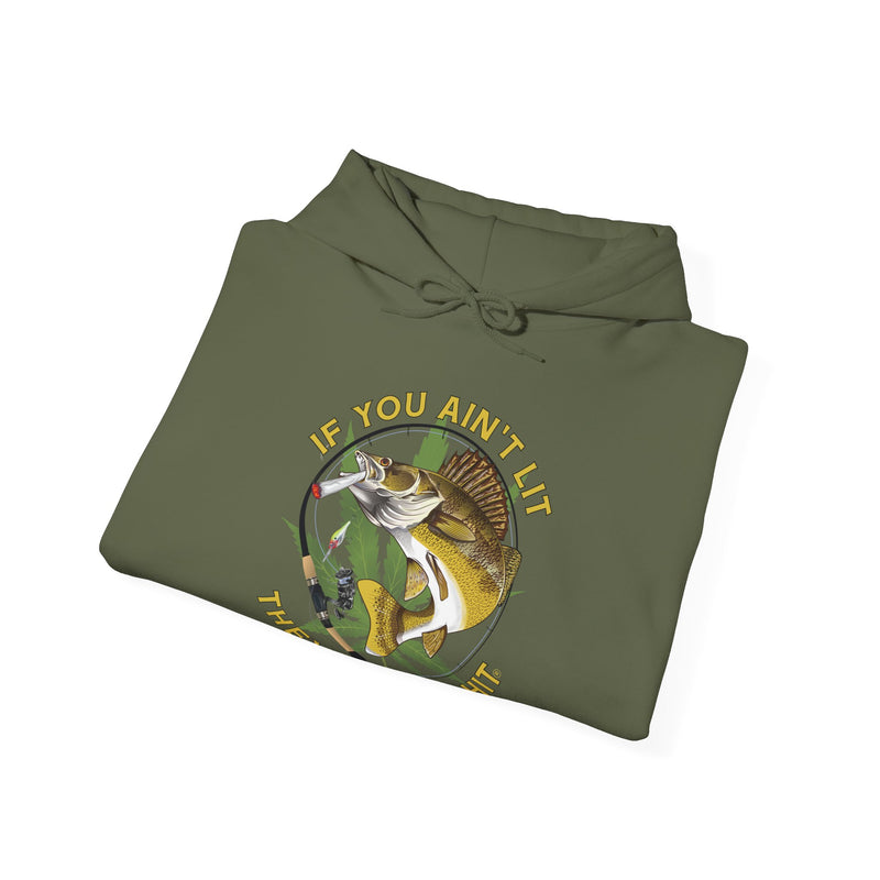 Load image into Gallery viewer, Doobie Walleye Hooded Sweatshirt

