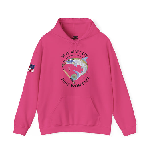 Smokin' Bonefish Patriot Hoodie Sweatshirt