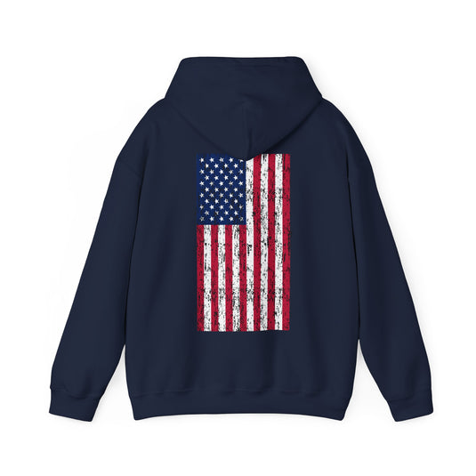 SMOKIN' Doobie Cowboy Skull Americana Fly Rod Hoodie Sweatshirt