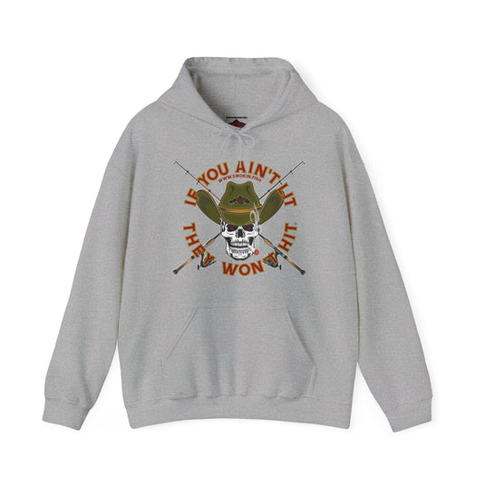 SMOKIN' Doobie Cowboy Skull Americana Hoodie Sweatshirt