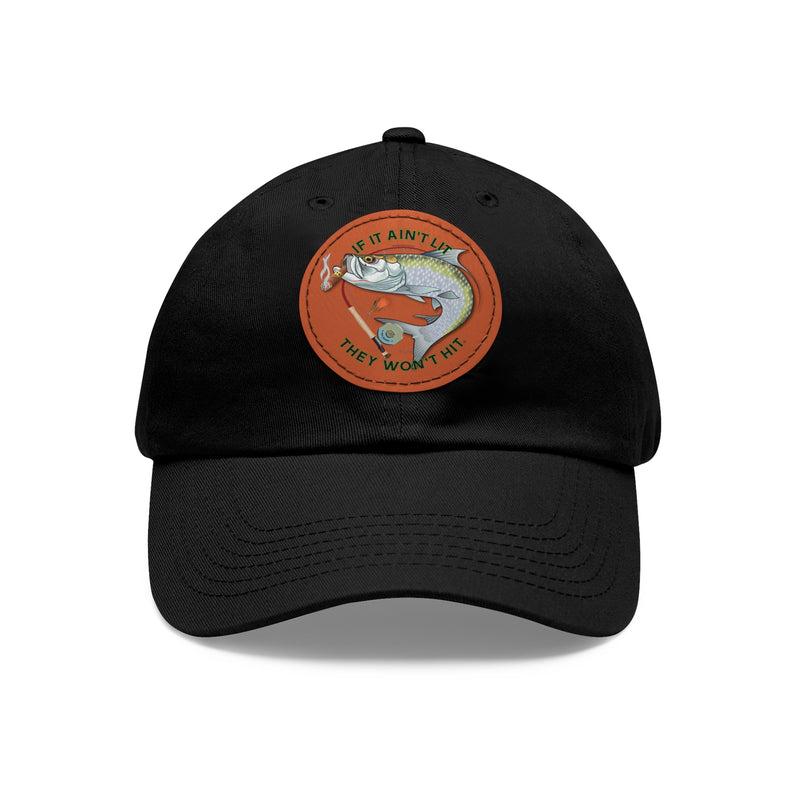 Load image into Gallery viewer, Smokin&#39; Tarpon Cap with Leather Patch
